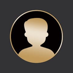 Ein goldenes Icon für eine männliche Person. Anerkannter Edelmetallhändler Golden Gates.